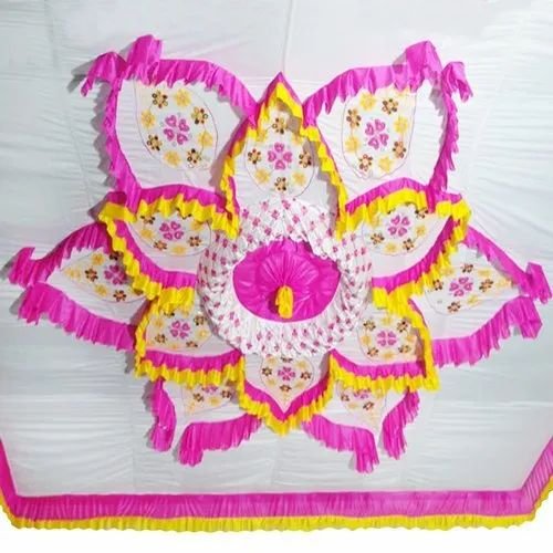 Floral mandap ceiling decoration